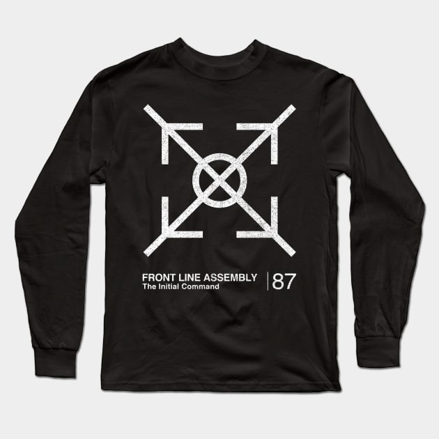 The Initial Command / Minimalist Graphic Design Fan Artwork Long Sleeve T-Shirt by saudade